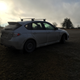 Dirt parking lot - prime for donuts....
